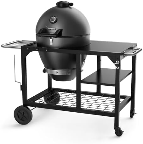 Steel Charcoal Cooking Cart